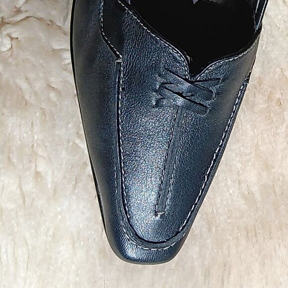 RARE FIND! ROS Hommerson Black Genuine Leather PUMPS - Very Good Condition! - Picture 4 of 5